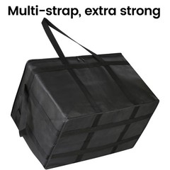 Bodaon 3-Pack Insulated Food Delivery Bag Xxxl Pizza Cooler Bags Rideshare