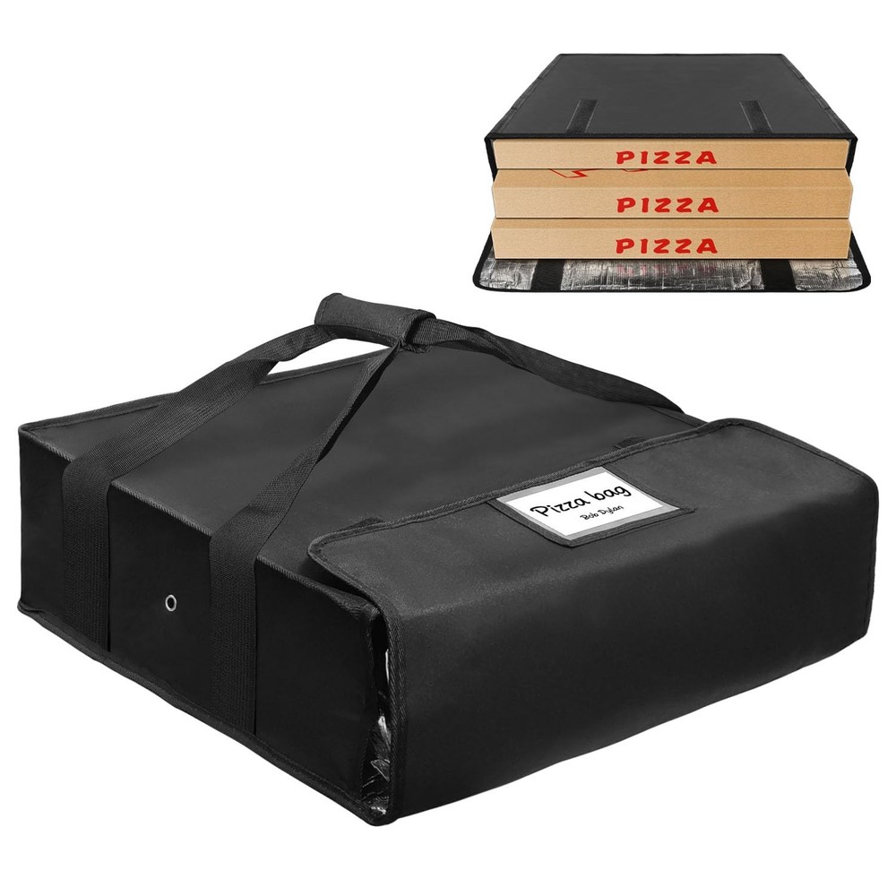 Large Pizza Food Delivery Bag,Pizza Carrier Insulated Bags Large,20″ x 20″ x …