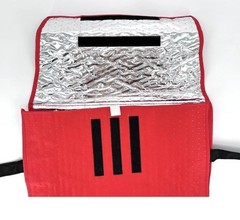 A+ DOORDASH Large Insulated Pizza Delivery Bag 19x19x5″ NEW