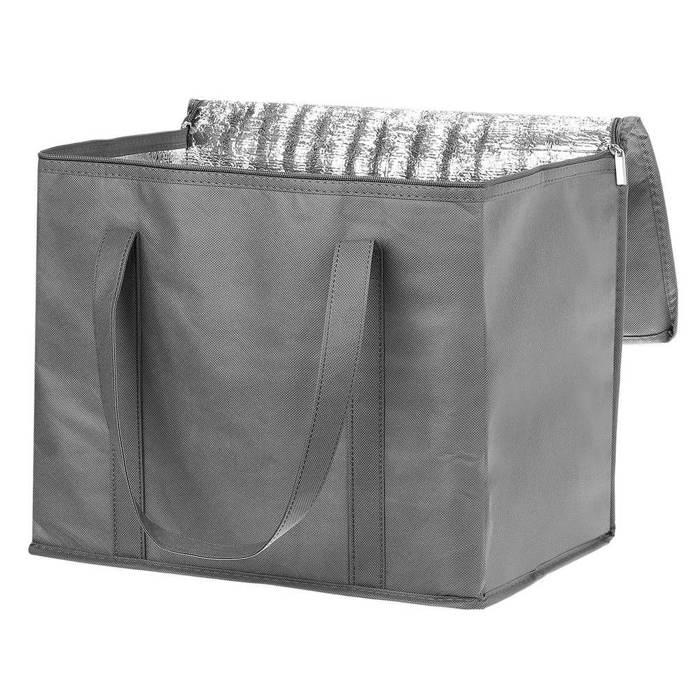 1 Pcs Pizza Bags for Carry 16″x10″x13″ Insulated Bags for Carried, Grey