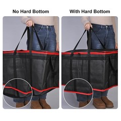 4-Pack 3XL Insulated Food Delivery Bag 23x15x14 Hard Bottom Thermal Hot Cold