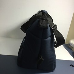 Samuel Adams Insulated navy blue Tote Bag w handle and removable shoulder strap