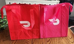 Door Dash Insulated Delivery Bags Set of 2