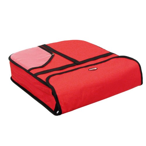 Winco BGPZ18 1Box Red 18 in Pizza Delivery Bag