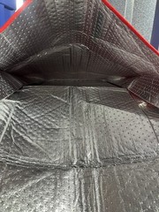 Insulated DoorDash Pizza Bag Red With Handles 19” X 19” X 5”