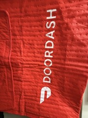 Set of 4 Doordash Delivery Bags Pizza Bag Insulated Zipper Food Drive Thru