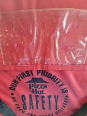 Vintage Pizza Hut Delivery Bag Insulated Restaurant Advertising Memorabilia USA