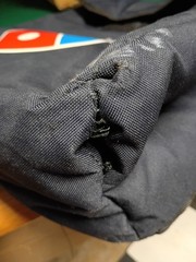 Domino’s Pizza Insulated Hot Bag *Washed*