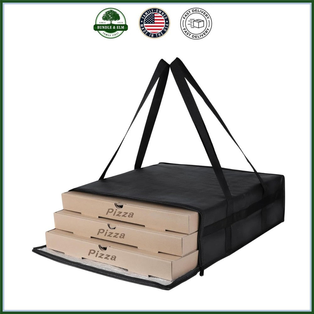 Zipper Closure Insulated Grocery Bag, Versatile for Meal and Beverage Transport