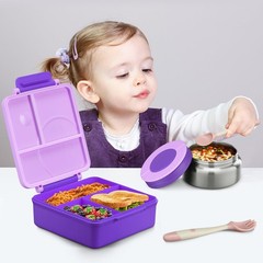 Itslife Bento Lunch For Kids 8Oz Soup Thermolunch Bag Leak-Proof Lunch Food