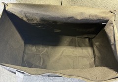 Chick Fil A Catering Tote Bag Lightweight Full Zip 22x12x14. Not Insulated.