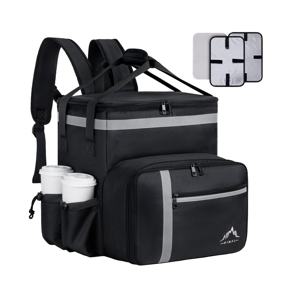 Food Delivery Backpack,insulated food delivery bags for Delivery Bike,Large P…