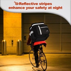 Food Delivery Backpack Insulated Large Capacity Leak-Proof Multi-Pocket Cooler