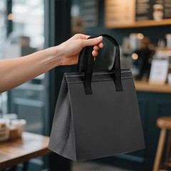 120 Pack Insulated Take Out Bags for Hot & Cold Food, Thermal Delivery Bags