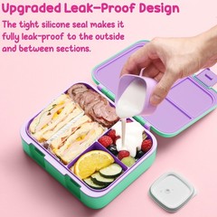 Fimibuke Bento Lunch For Kids Food Jar 32Oz Snack Lunch Container 3
