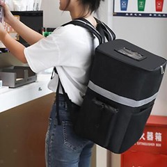 Large Food Delivery Backpack Insulated Thermal Food Bag for Travel Outdoor