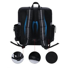 Large Food Delivery Backpack Insulated Thermal Food Bag for Travel Outdoor