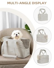 Dog Carrier for Small Dogs Rabbit cat with Large Pockets, Cotton Bag, Dog Car…