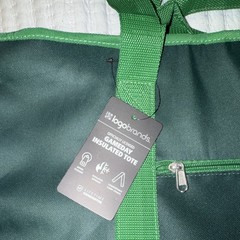 LogoBrands Gameday Insulated Tote Mexico Green Zippered Foil Lined