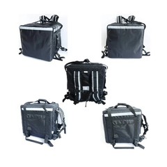 PK-92Z: Big Insulated Pizza Delivery Bag with Cup Holder, 16″ L x 16″ W x 16″…