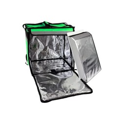 50L XL Insulated Food Delivery Backpack, Expandable Cooler Bag, Waterproof Pizza
