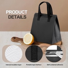120 Pack Insulated Take Out Bags Bulk Thermal Insulation Take Away Bags for Cold