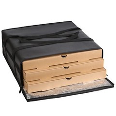 Insulated Pizza Delivery Bags for Door Dash Food Delivery, 20x20x6 Inch