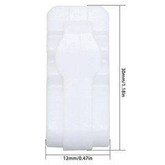 FMHXG 12PCS Plastic Packaging Bags Food Freshness Zipper Sealing Bag Scratch…