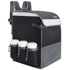 Food Delivery Backpack, Insulated Food Delivery Bag with 6 Cup Holder, Reusab…