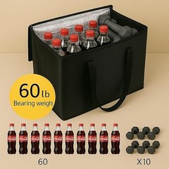 LARGE INSULATED THERMAL DELIVERY BAG — HOT & COLD FOOD CARRIER BEST FOOD BAG
