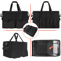 Food Delivery Bag XXL — 23X14X15 Inches, Water Resistant Large Insulated Hot & C