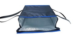 Pizza Delivery Bag 14″ x 14″ x 7″ Pizza Warmer Bags Insulated Food Delivery B…