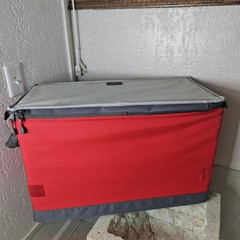 25″ Giant THERMOS Food Carrier Catering Delivery Insulated Cooler Camping Foldin