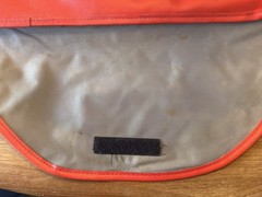 Vintage Papa Gino’s Pizza Delivered Delivery Bag — Approx 21” Long — Mass.