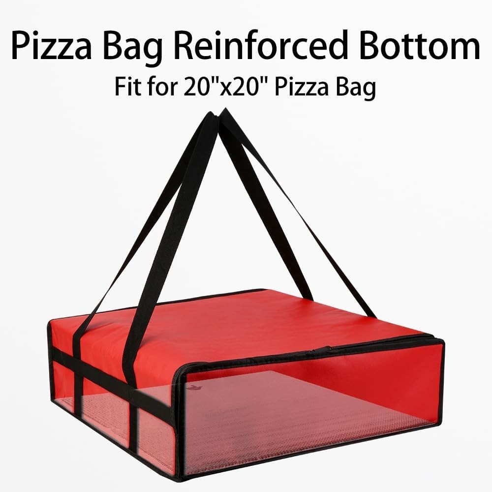 Bolsa térmica de poliestireno para entrega de pizza de 50 x 50 cm (paquete de 1)
