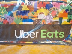 NEW UberEats Limited Edition Artist Series X-Large Delivery Bag BackPack