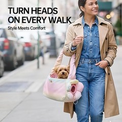Pet Carrier Purse for Small Dogs & Cats — Lightweight Travel Handbag, Breatha…