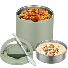 Morefeel 40Oz Insulated Food Jar-Say Goodbye To Spillscold Mealsquicklift