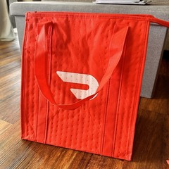 Doordash Insulated Food Delivery Bag Professional Authentic Zipper Handles