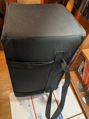 Sterno Black 13 x 22 x 14 Deluxe Insulated Food Bag Carrier Skip the Dishes