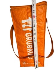 Set of 2 Insulated Delivery Bags Hot Food Pizza Tote Straps Zipper new Used