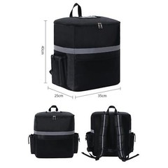Large Food Delivery Backpack Insulated Thermal Food Bag for Travel Outdoor