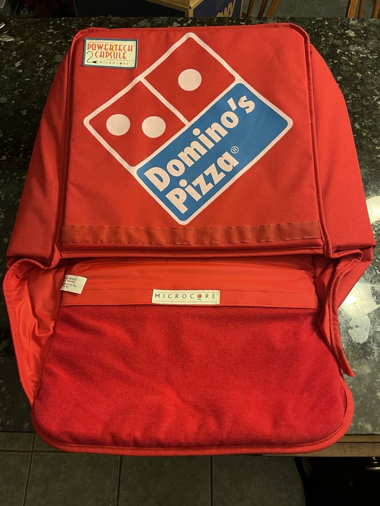 Vintage Dominos Delivery Bag Powertech Capsule Microcore