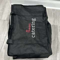 Chick Fil A Catering Tote Bag Lightweight Zip 22x12x14 Chicken Delivery Door