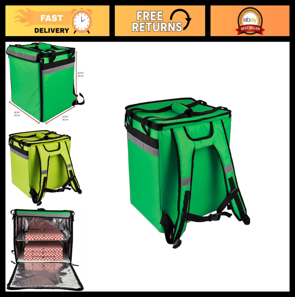 50L Large Insulated Food Delivery Backpack, Waterproof Catering Cooler Bag, Ther