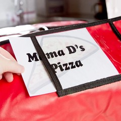 4 PACK 20″ x 20″ x 12″ Red Vinyl Insulated 16″ & 18″ Pizza Food Delivery Bag