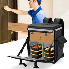 Trunab Insulated Food Backpack with 2 Side Support Boards and 3 Inner Spaces,…