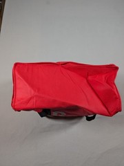 GRUBHUB Large 17″x17″x8” Insulated Food Delivery Carrying Tote Bag Red