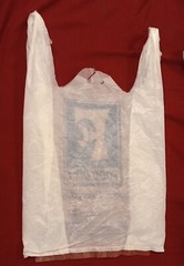 Vtg Food City Logo Plastic Shopping Bag