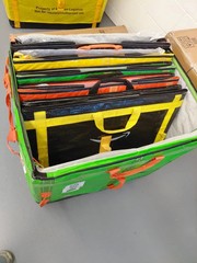 lote (5) Amazon Courier Large Delivery Bag 28x23x20 |Storage Tote Carrier